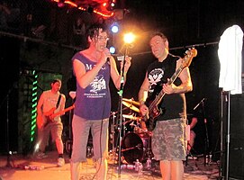 Subhumans performing in 2011