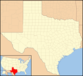 Texas Locator Map with US inset. (orange not up to date)