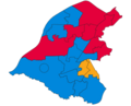 2010 results map