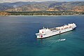 L'USNS Mercy près de Dili.