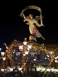 Una delle "Vare" del giovedì Santo di Caltanissetta