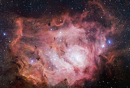 Lagoon Nebula, by ESO/VPHAS+ team