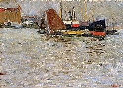 Rotterdam sun Vassily Kandinsky(1904)[145]