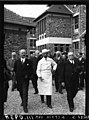 Inauguration en 1934 (le président Lebrun et le professeur Roussy).