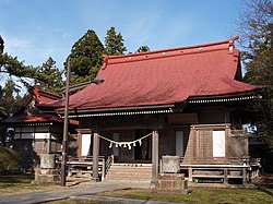 古四王神社拝殿