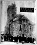 Group photo of the personnel of the observatory in Autograph Book for the Tenth Anniversary of Qingdao Observatory, 1934