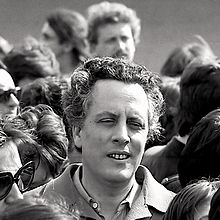 Antonio Porta in Orvieto in 1976 for the "Scrittura Lettura" conference