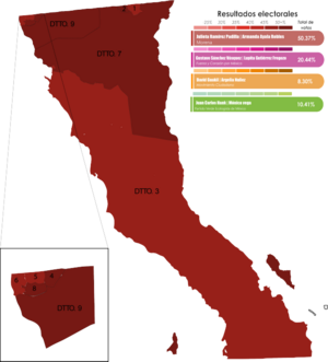 Elecciones federales de México de 2024 en Baja California