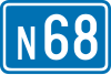 Image illustrative de l’article Route nationale 68 (Belgique)