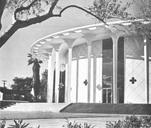 Beckman Auditorium in 1966