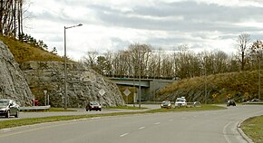 Boulevard des Allumettières at the Gatineau Park in Hull sector, Gatineau