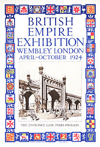 British Empire Exhibition, Wembley, Londra, aprile-Ottobre 1924