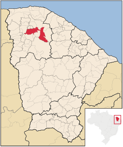 Location in Ceará