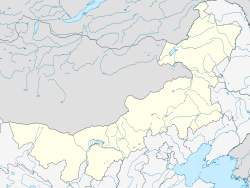 Wuda is located in Inner Mongolia
