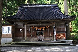 雄山神社　中宮祈願殿　祈願殿