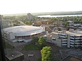 West End, Copps Coliseum, view from atop Stelco Tower