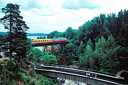 O canal da Dalsland em Håverud