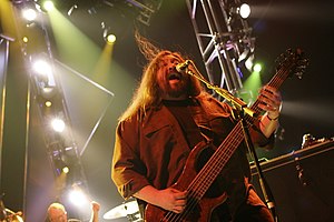 Dave Schools performing with Widespread Panic