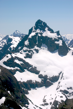 Vue du versant nord.