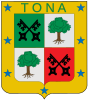 Official seal of Tona, Santander