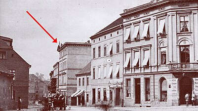 View of Nr.11 frontage ca 1878