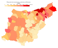 Población por municipio (2018)