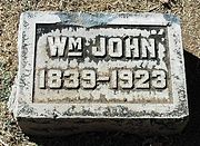 Grave-site of William John Murphy (1839–1923), founder of Glendale, Arizona.
