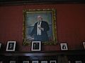 Portrait of James J. Hill in the library