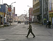 Une rue du centre-ville