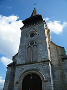 Clocher de l'église d'Huchenneville.