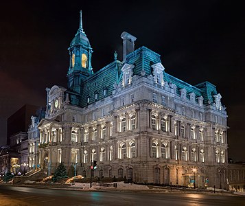 Montreal City Hall at Mayor of Montreal, by Diliff