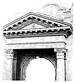 All-Seeing Eye in a pediment of an Esoteric Christian temple in Mount Ecclesia, California