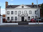 Northgate House and attached Walls and Railings to Forecourt