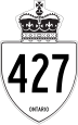 Highway 427 marker