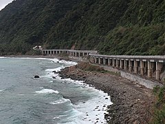 Patapat Viaduct coast eastbound