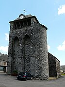 Le clocher de l'église.