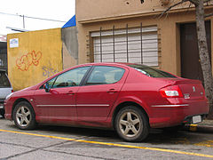 Peugeot 407 phase 2 berline.