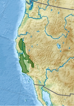 Área de distribución de Pica nuttalli