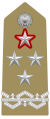Shoulder insignia of a capo di Stato Maggiore dell'Esercito, with 'greca' at the bottom