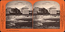 Cataract House and rapids