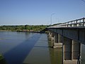 Puente sobre el Río Negro, en Paso Córdoba.