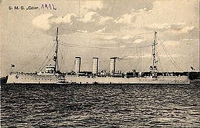 illustration de SMS Cöln (1909)