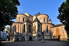 Chevet de l'église Sainte-Marie-du-Capitole, Cologne.