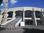 Entrada al estadio.