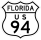 U.S. Highway 94 marker