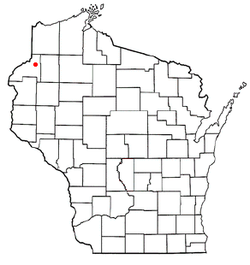 Location of Jackson, Wisconsin