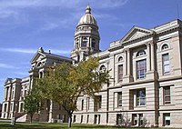 17. The Wyoming State Capitol in Cheyenne.