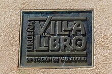 Placa Urueña Villa del Libro.