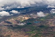 Aerial photograph near Krýsuvík