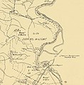 1928 Survey of Palestine map of the Jisr el Majami "village boundary" area